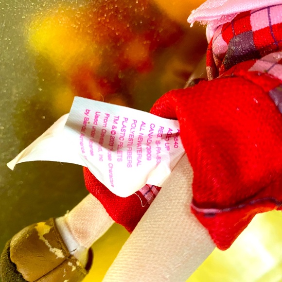 STRAWBERRY SHORTCAKE VTG 2003 RAG DOLL PLUSH REMOVABLE TOP EMBROIDERED FACE 10” - Picture 11 of 13